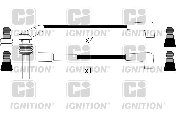 QUINTON HAZELL Süütesüsteemikomplekt XC715